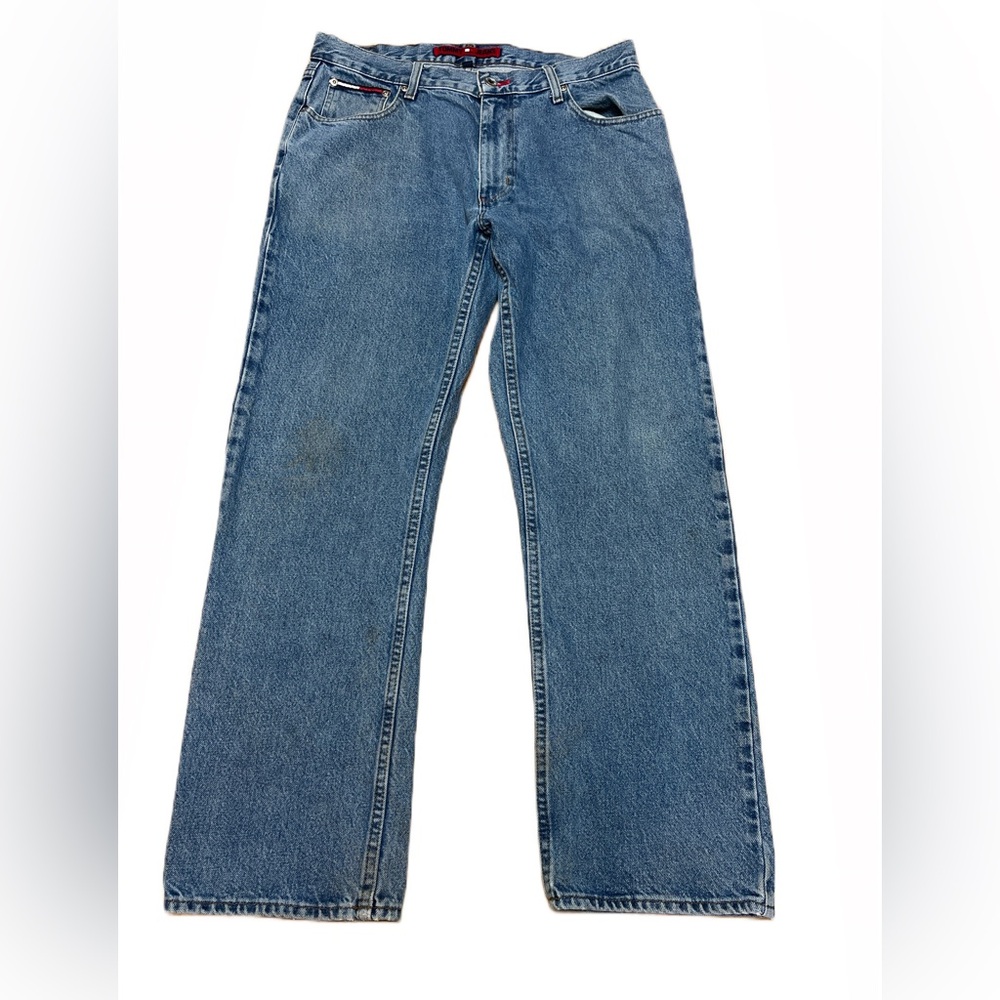 Tommy Hilfiger Vintage Men's 5 pocket Denim Jeans size 33 waist 30 inseam
